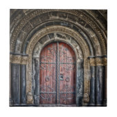 Antiek Tegels Kunstpoort Tegeltje (Voorkant)