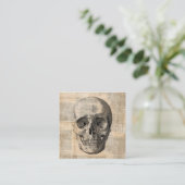 Antiek tekenillustratie  tekennieuws afdrukken informatiekaartje (Staand voorkant)