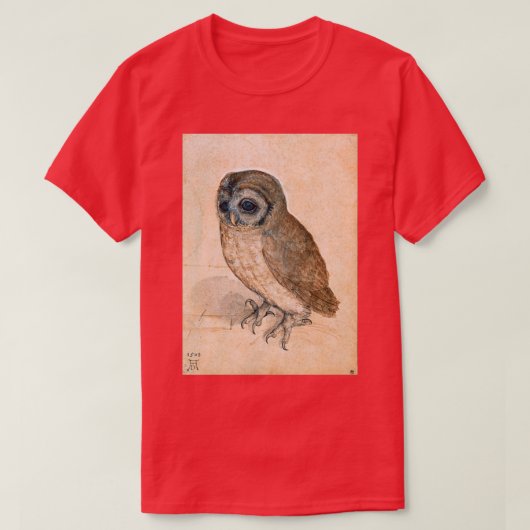 ANTIEK tekeningen van de OWL T-shirt (Design voorkant)