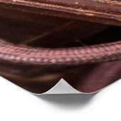 Antiek telefoon op de markt poster (Hoek)