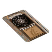Antiek telefoontoestel met mobiele telefoon robuus magneet (Rechterzijde)