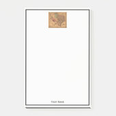 Antiek Texas Map #1 Post-it® Notes (Voorkant)