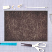 , Antiek textuur, donkerbruine krassen Tissuepapier (Craft)