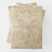 Antiek textuur Sepia Rustic ontkoppeling Inpakpapier Vel (In situ)