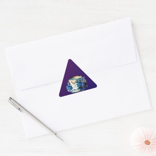 Antiek theekopje sticker (Envelop)