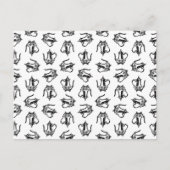 Antiek theepot  theeontwerp KLANT BG KLEUR Briefkaart (Voorkant)