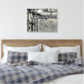 Antiek Tin Tegel Foto van Canvas Wall Art (Insitu (Slaapkamer))