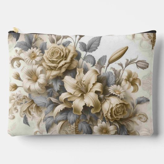 Antiek Tinge Yellow Floral Perfection Etui (Voorkant)