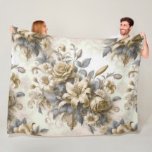 Antiek Tinge Yellow Floral Perfection