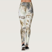 Antiek Tinge Yellow Floral Perfection Leggings (Achterkant)