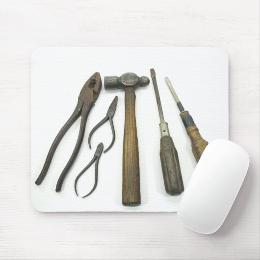 Antiek tools muismat (Met muis)