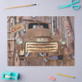  Antiek  tools voor vrachtwagens Tissuepapier (Craft)