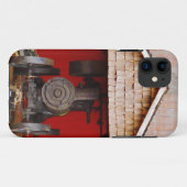 Antiek tracter met stoomaandrijving Case-Mate iPhone case (Achterkant (horizontaal))