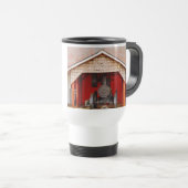 Antiek tracter met stoomaandrijving reisbeker (Voorkant rechts)