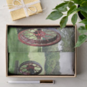 Antiek tractor tissuepapier (Geschenk)