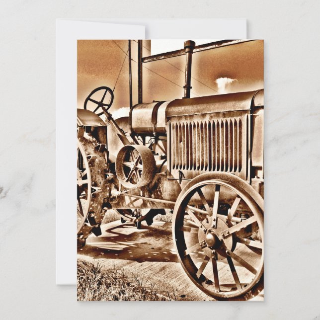 Antiek tractorapparatuur voor Boerderij Classic Se (Voorkant)