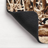 Antiek tractorapparatuur voor Boerderij Classic Se Muismat (Hoek)