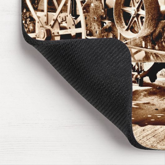 Antiek tractorapparatuur voor Boerderij Classic Se Muismat (Hoek)