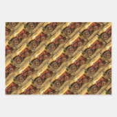  Antiek tractorset Inpakpapier Vel (Voorkant 3)