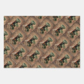 Antiek tractorset Inpakpapier Vel (Voorkant 2)