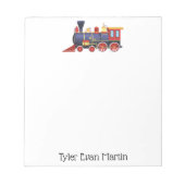 Antiek trein Aanpassen Blocnote (Voorkant)