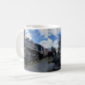Antiek trein koffiemok (Voorkant links)