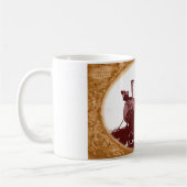 Antiek trein koffiemok (Links)