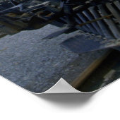 Antiek trein poster (Hoek)