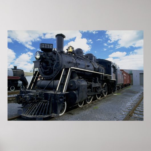 Antiek trein poster (Voorkant)