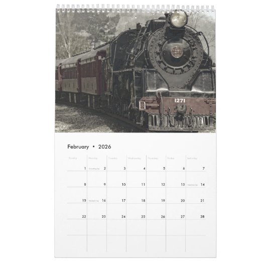 Antiek treinkalender 2021 kalender (Feb 2026)