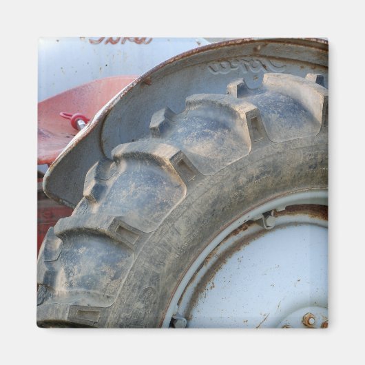 antiek trekker magneet (Voorkant)