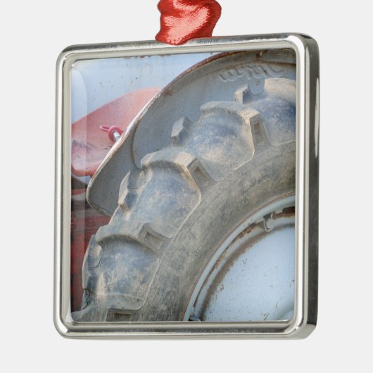 antiek trekker metalen ornament (Links)