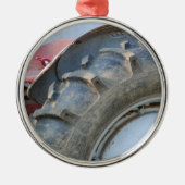 antiek trekker metalen ornament (Voorkant)