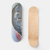 antiek trekker persoonlijk skateboard (Voorkant)