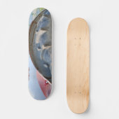 antiek trekker skateboard (Voorkant)