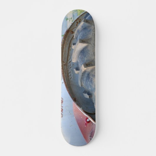 antiek trekker skateboard (Voorkant)