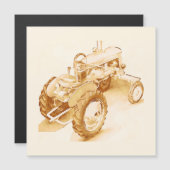 Antiek trekker - waterverf (Voorkant / Achterkant)