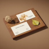 Antiek trekker - waterverf visitekaartje