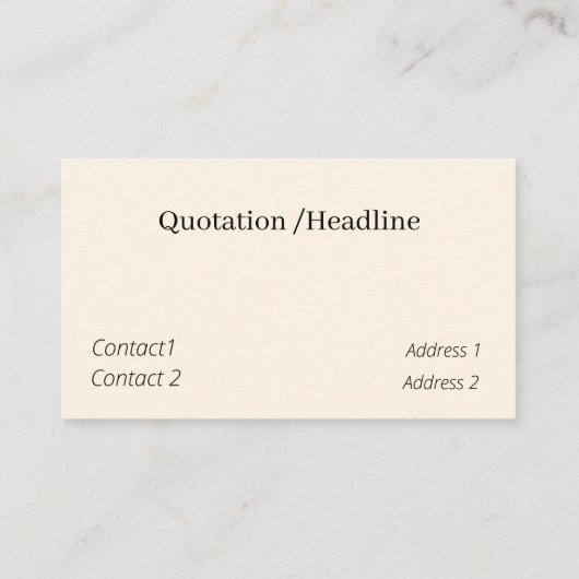 Antiek trekker - waterverf visitekaartje (Achterkant)