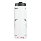 Antiek treksluitmechanisme thermosbeker (Voorkant)