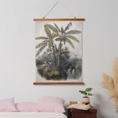Antiek tropisch bananenbos |  Bota Hangend Wandkleed (Slaapkamer)