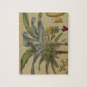 Antiek tropisch palmfruit legpuzzel (Verticaal)