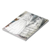 Antiek trouwjurken notitieblok (Linkerzijde)