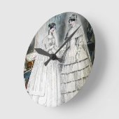 Antiek trouwjurken ronde klok (Hoek)