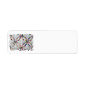 Antiek trouwring Quilt Art Labels