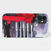 Antiek truck met feestelijke kerstmis Case-Mate iPhone case (Achterkant (horizontaal))