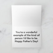 Antiek Truck Vaderdag Kaart (groot afdrukken) (Binnen)