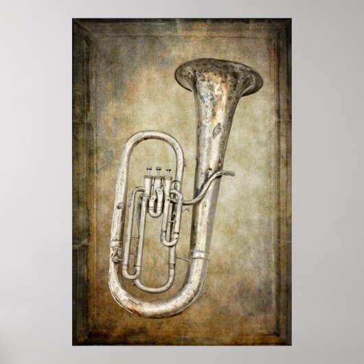 ANTIEK TUBA POSTER (Voorkant)