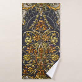 Antiek tuin ingang handdoek