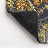 Antiek tuin ingang Mousepad Muismat (Hoek)